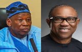 This is exemplary - Peter Obi commends Ganduje for resigning as APC chairman