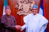Tinubu secretly sends Shettima to check on ailing Buhari in London