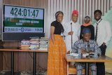 A Nigerian group attempts a 431-hour reading marathon to set a Guinness World Record