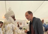 Emir Sanusi meets England coach Thomas Tuchel in surprise London link-up
