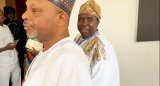 JUST IN: Amupitan Arrives State House For Swearing-In As INEC Chair