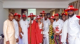 PHOTOS: Seyi Tinubu, Wife Conferred With Chieftaincy Title In Lagos