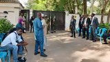 Security tightens at Buhari’s residence as grave digging begins