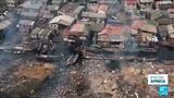 Lagos protesters denounce the destruction of floating Makoko slum