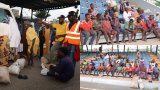 PHOTOS: One-chance operators, scavengers nabbed as Abuja authorities begin mass clean-up